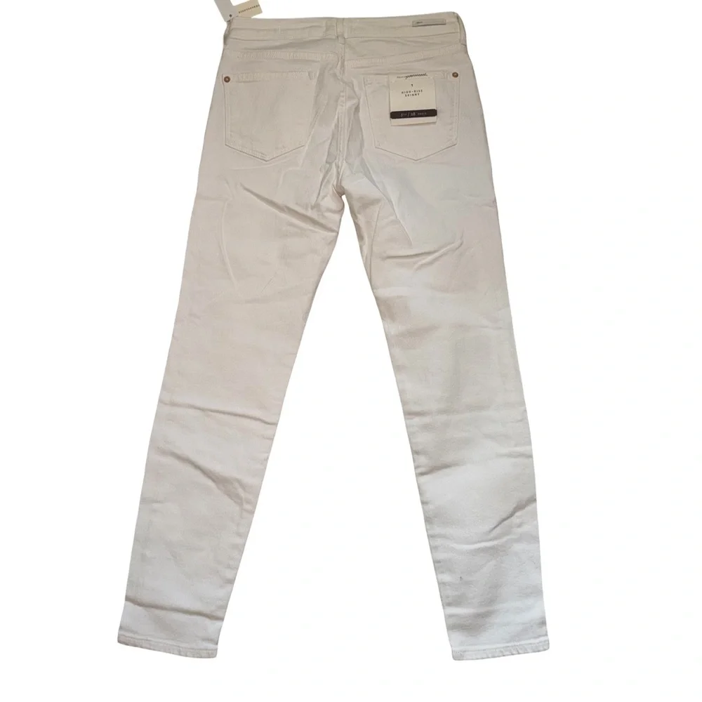 Pilcro and‎ the Letterpress White Skinny High Rise Jeans-size 28-NWT